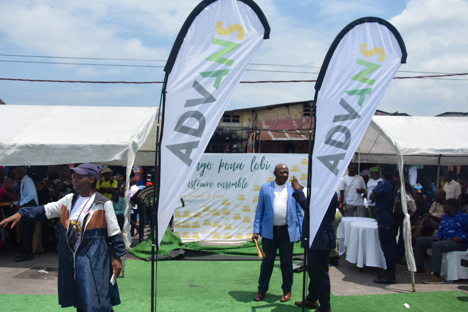 Promouvoir l'inclusion financière, Advans Congo présent au programme "les Bâtisseurs"